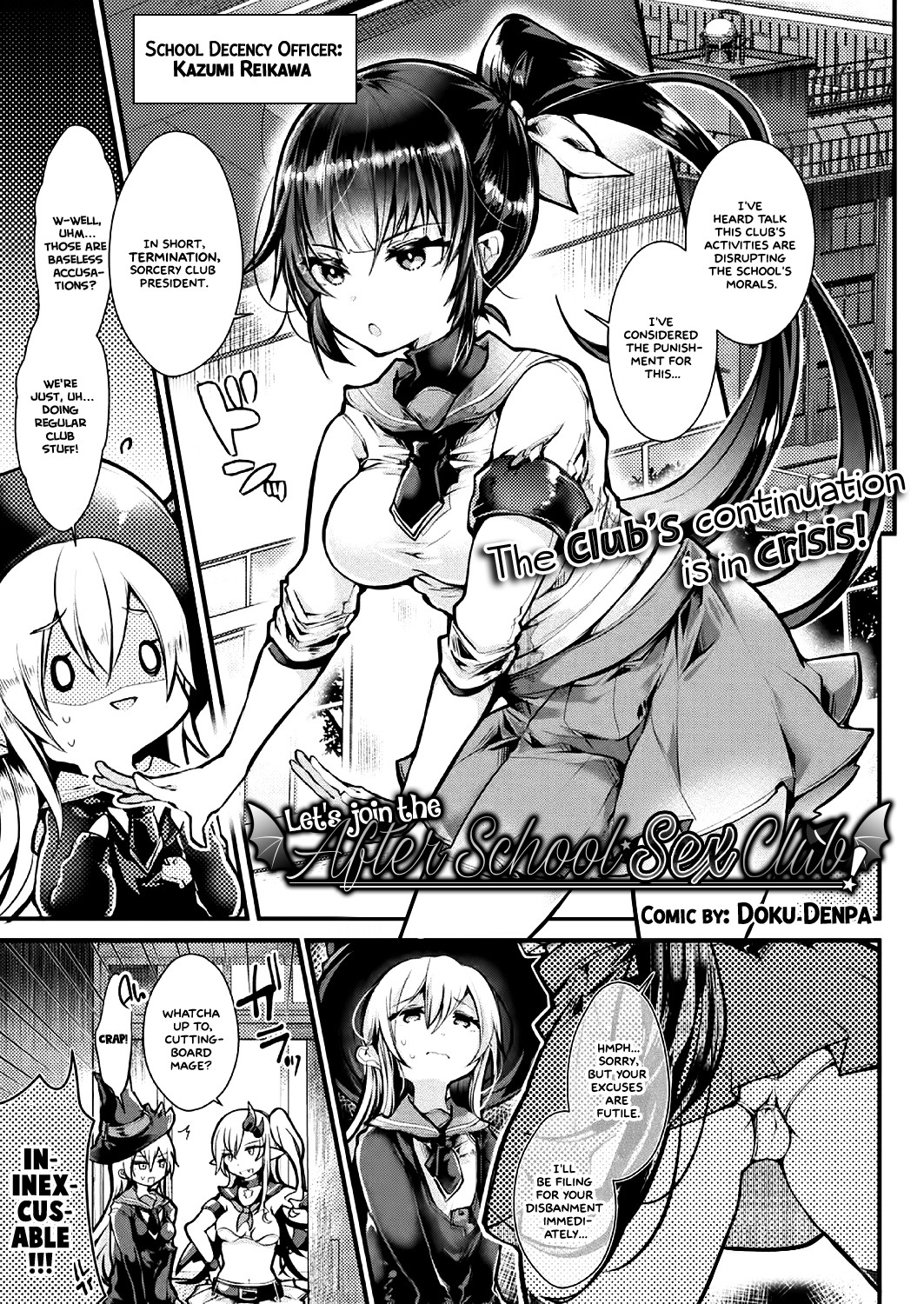 Hentai Manga Comic-Let's Join The After School Sex Club!-Read-1